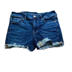 Women's Blue Denim Shorts